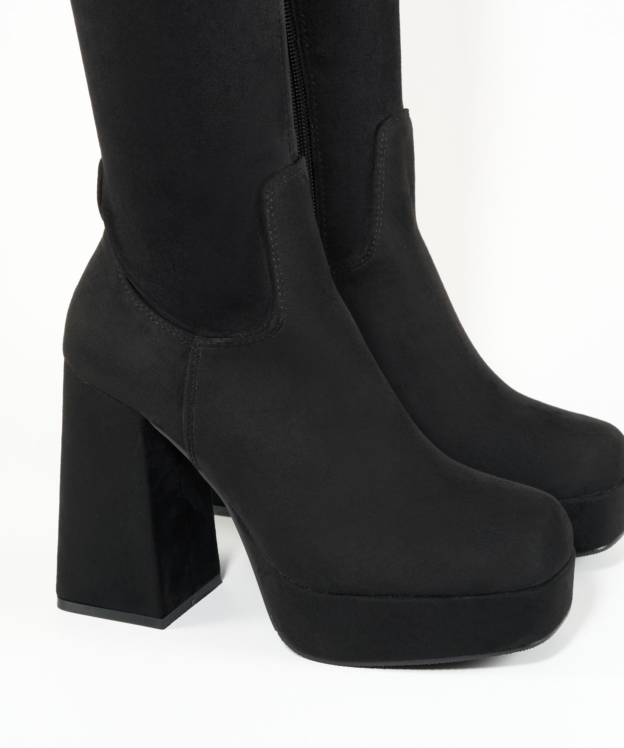 Botas plataforma acima do joelho image number null